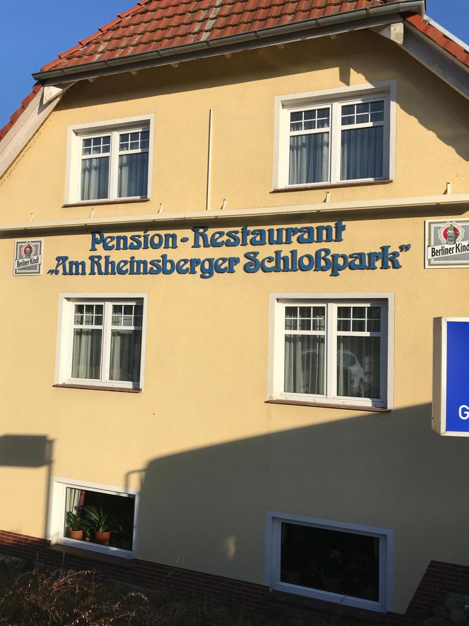 Pension Am Rheinsberger Schlosspark Eksteriør billede